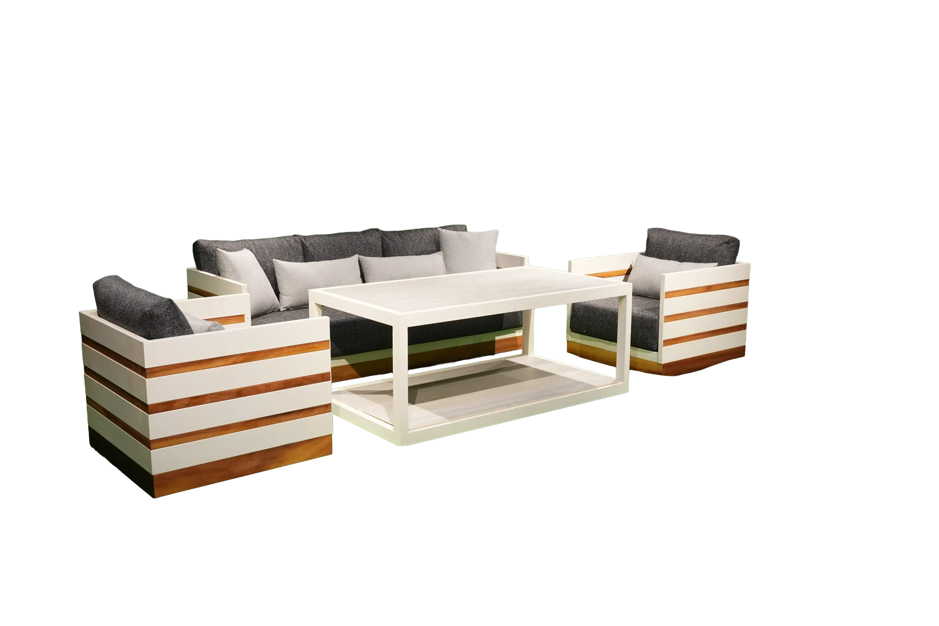 Monaco Alüminyum Oturma Grubu